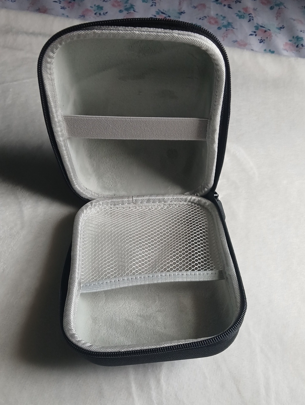Compact Black Travel Storage Case - Protective Organizer